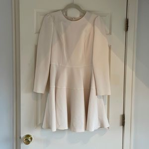 Gal Meets Glam Off White Dress